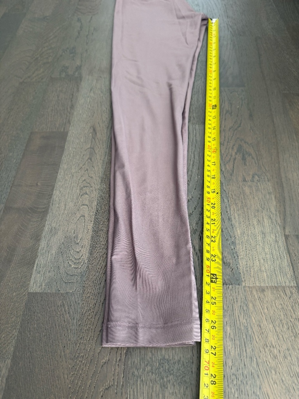 Aritzia High-Waisted Deep Taupe Purple Leggings – Size Small Workout Pant Yoga - Picture 12 of 13